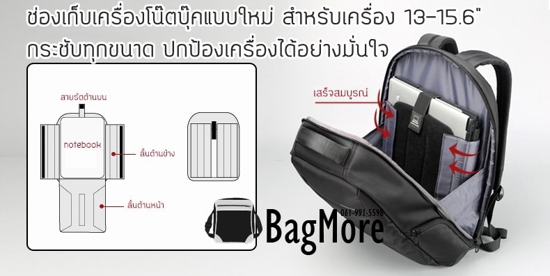 กระเป๋าโน๊ตบุ๊ค Neo ผ้ากันน้ำ