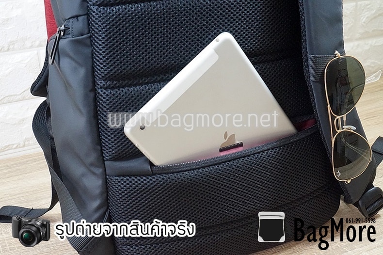 กระเป๋าโน๊ตบุ๊ค casual usb ภาพจริง
